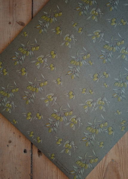 OLIVES kraft wrapping paper