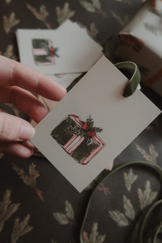 Christmas gift/small flat card