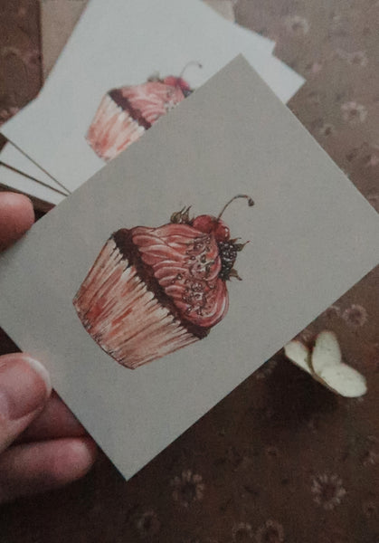 Sweet cake / small flat card