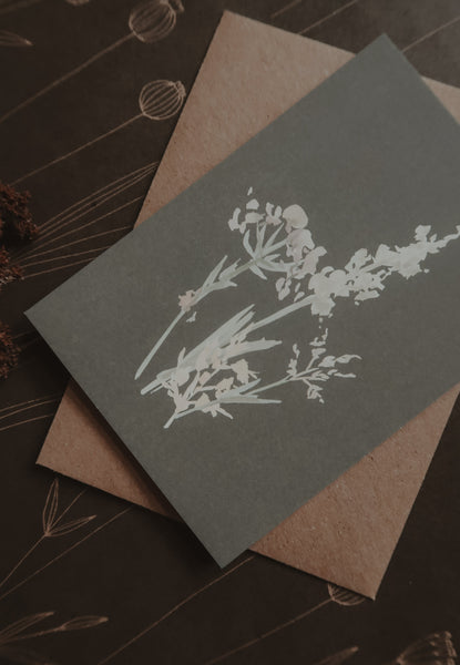 Meadow grasses / small flat card