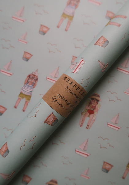 SUMMER wrapping paper