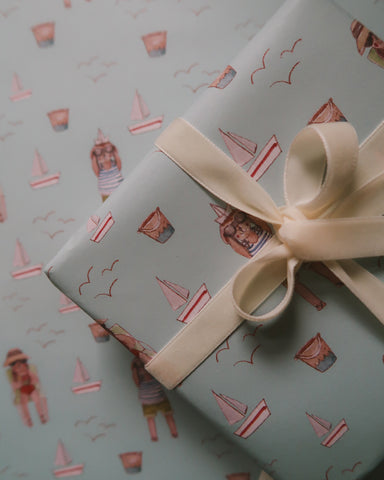 SUMMER wrapping paper