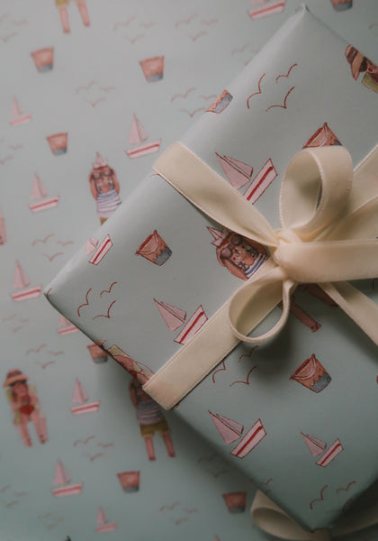 SET OF 3 pieces SUMMER wrapping paper