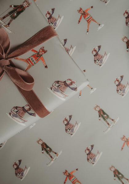 WINTER JOYS wrapping paper