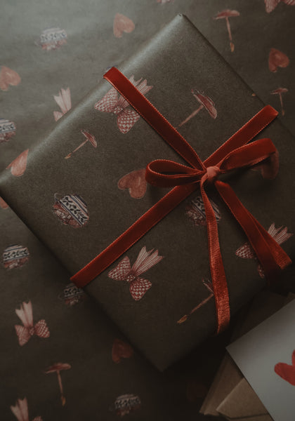 CHRISTMAS MOOD kraft wrapping paper