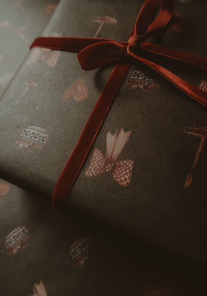 CHRISTMAS MOOD kraft wrapping paper