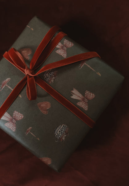 CHRISTMAS MOOD kraft wrapping paper