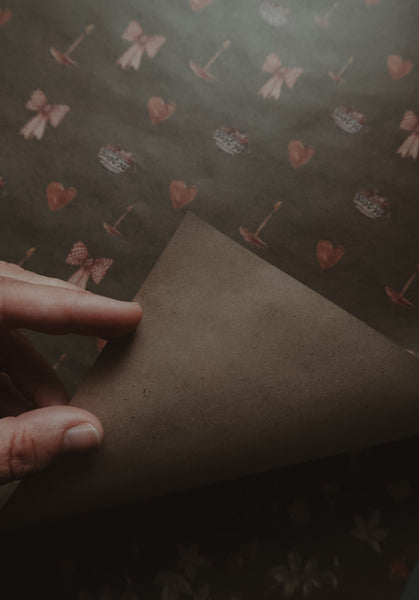 CHRISTMAS MOOD kraft wrapping paper